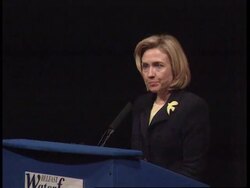 NORTHERN IRELAND: HILLARY CLINTON SPEAKS ON PEACE PROCESS News Clip