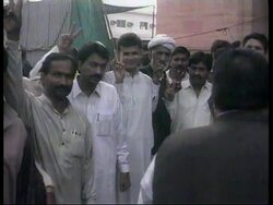 PAKISTAN: KARACHI: TRIAL OF NAWAZ SHARIF DELAYED News Clip