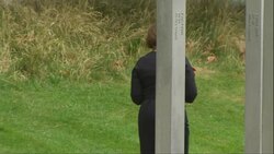 Dame Tessa Jowell Laying Flowers At 7/7 Memorial News Clip