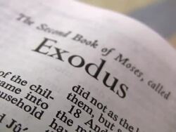 HD 1080i Bible Exodus Stock Footage