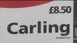 UK Government considering minimum pricing for alcohol to curb excessive consumption News Clip