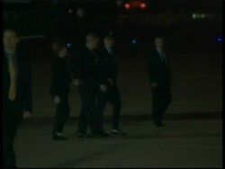President Bush leaves ahead of visit to Russia and APEC News Clip