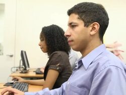 Adult Training - Latin Man Stock Footage