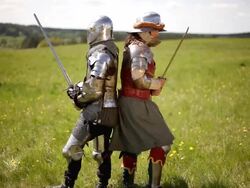 Medieval Knights Stock Footage