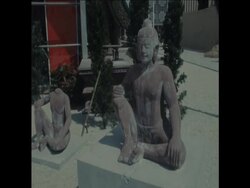 SYND 20/03/1970 CAMBODIAN PAVILION AT THE OSAKA EXPO WORLD FAIR News Clip