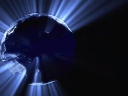 Loop Cool Earth Lights Series 1080p Stock Footage