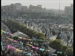 Thousands celebrate Shia festival for cleric's birthday News Clip