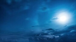 Cloudscape at night. Time Lapse Video Stock Footage