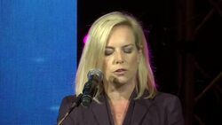 US homeland security sec urges collection of biometric data to fight terrorism News Clip