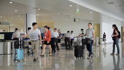 Noi Bai International Airport Stock Footage