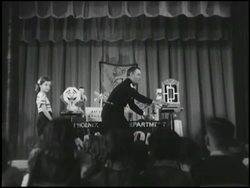 Montage: magic show at grade school Stock Footage