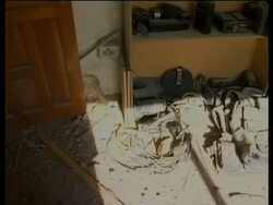 Large explosion at Gaza border, building where journalists were injured News Clip