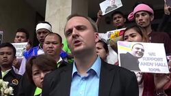 CLEAN : British activist found guilty in Thai defamation trial News Clip