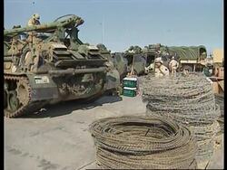 Kuwait - Military buildup continues News Clip