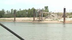 VOICED: Sequia afecta al Misisipi News Clip