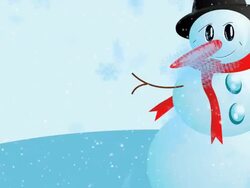 Snowman Stock Footage