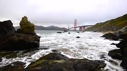 Golden Gate Bridge Stock Footage
