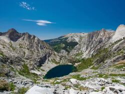 TIME LAPSE: Mountain Lake Stock Footage