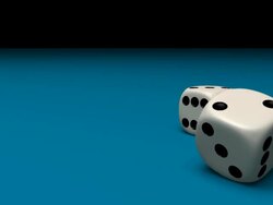 Dice Rolling Stock Footage