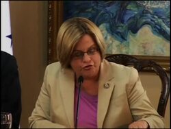 US Congresswoman Ileana Ros-Lehtinen meets Micheletti, Zelaya sot News Clip