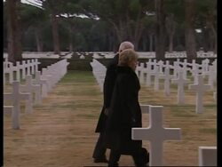 US VP Cheney visits war graves, meets Berlusconi, comments News Clip