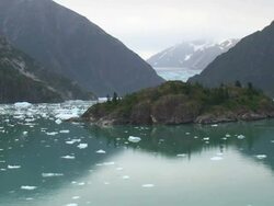 Sawyer Glacier - Alaska Stock Footage