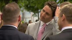 Canadian PM Trudeau visits Ireland News Clip