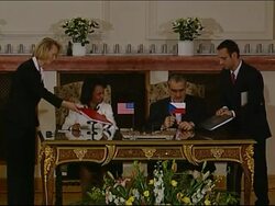 US and Czech Republic sign missile defence agreement News Clip