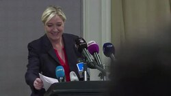 CLEAN : Frances Le Pen hails Egypts battle against extremism News Clip