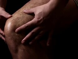 Knee pain Stock Footage