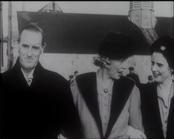 PERSONALITIES: LORD LINLITHGOW - LORD LOUIS - MR EDEN News Clip