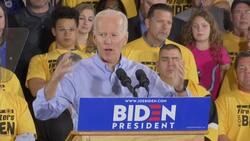 Biden accuses Trump of abusing powers News Clip