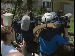 MACEDONIA: ETHNIC ALBANIAN LEADER RUGOVA VISIT News Clip