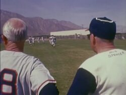 Los Angeles Angels Baseball Practice Stock Footage