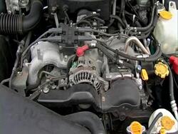 Throtteling a car engine Stock Footage