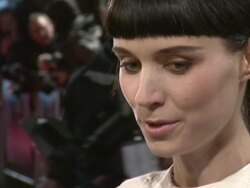 Rooney Mara at The Girl With The Dragon Tattoo: World Premiere at Odeon Leicester Square on December 12, 2011 in London, England (Footage by WireImage Video/Getty Images) Stock Footage