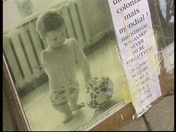 Belgium - Greenpeace Protest French Nuke Tests News Clip