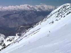 HD: Extreme Skiing Stock Footage