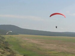 Parasailing Part 5 Stock Footage