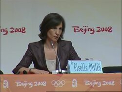 WRAP IOC meets; ADDS spokeswoman on BALCO, internet, air quality News Clip