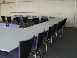 HD: Empty Conference Room Stock Footage