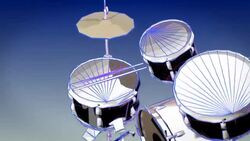 Drum set Stock Footage