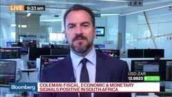 Goldman's Coleman Sees S. Africa Political Showdown News Clip