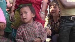 Child vaccination programme under way after quake News Clip
