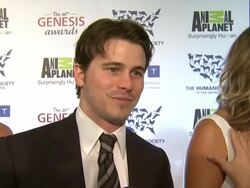 INTERVIEW: Jason Ritter on the event, animal advocacy at The 26th Annual Genesis Awards Stock Footage