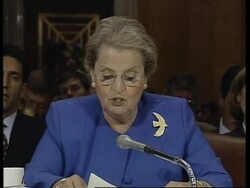 USA: WASHINGTON: VISIT BY ULSTER UNIONIST LEADER DAVID TRIMBLE News Clip