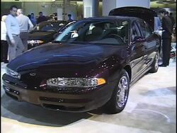 2002 Oldsmobile Intrigue Final 500 montage Stock Footage