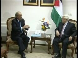 Palestinian president and US Middle East envoy hold talks News Clip