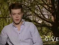 INTERVIEW - Cameron Monaghan on relating to the film - "The Giver" Press Junket Stock Footage
