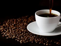 Pouring coffee Stock Footage